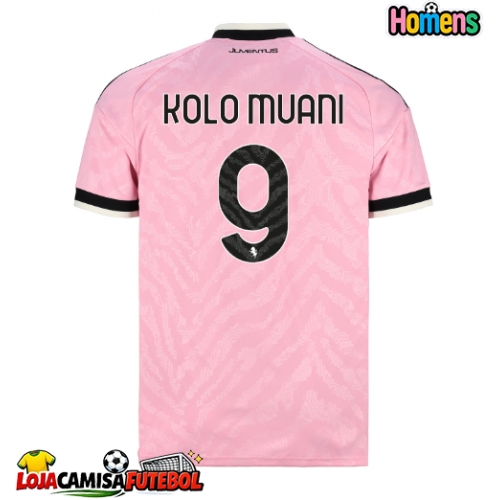 Camisa de Futebol Juventus Randal Kolo Muani #9 Equipamento Secundário 2026-27 Manga Curta